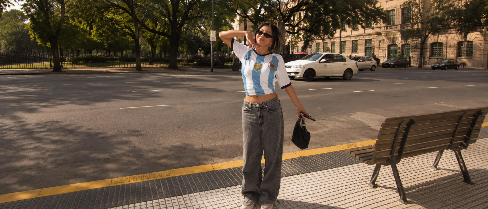 Sport jersey street style